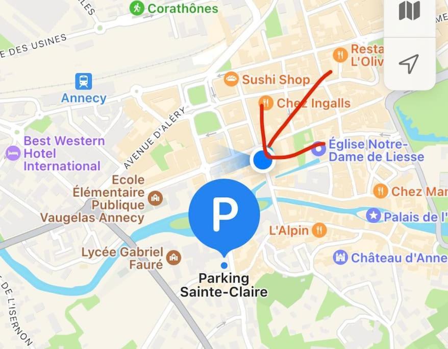 안시 La Petite Venise Des Alpes, Ultra Centre 1 A 5 Pers 아파트 외부 사진
